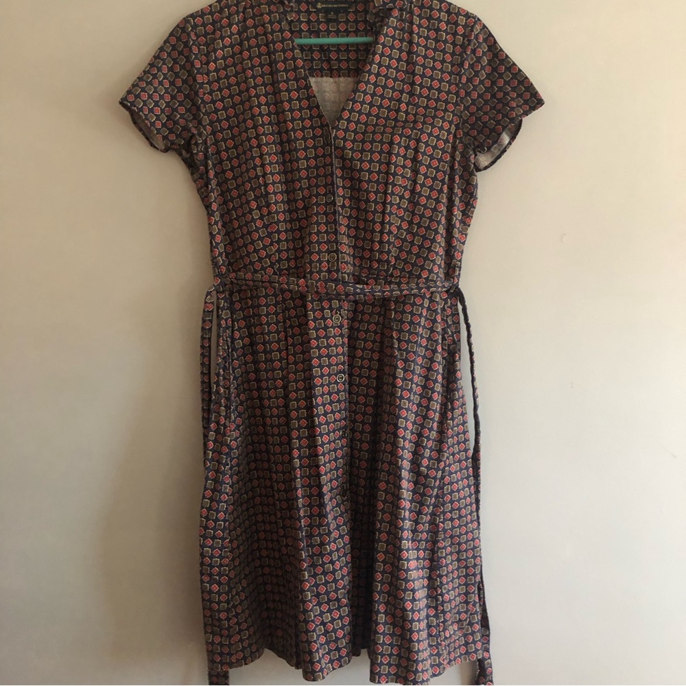 Brooks Brothers Belted Shirtdress with pockets!